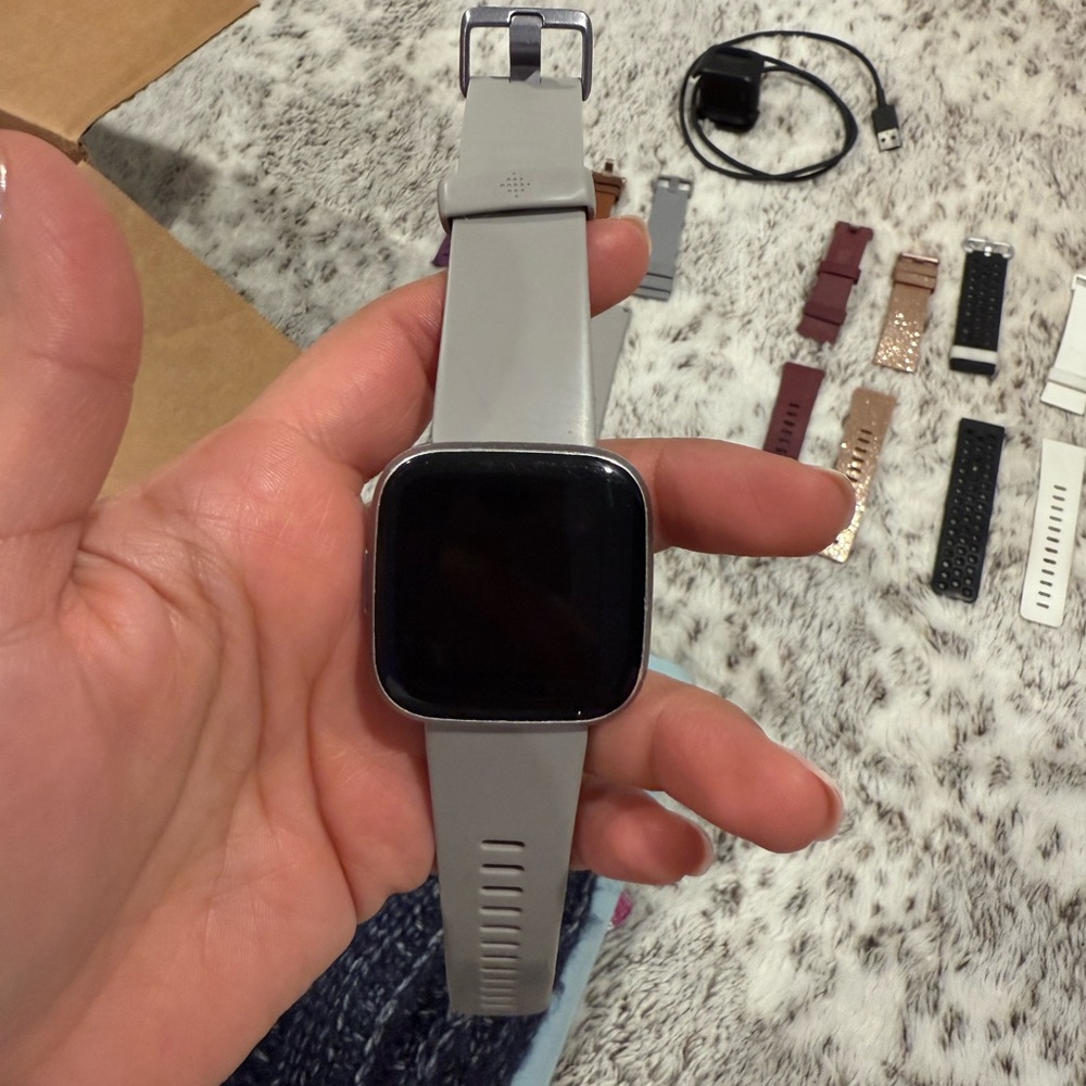 Fitbit Smartwatch with Gray Band